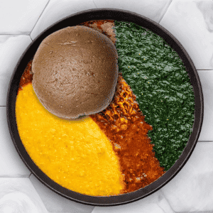 Amala, Ewedu, & Gbegiri image 1