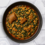 Eba & Egusi Soup image 1
